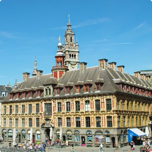 Photo de la grand place de Lille